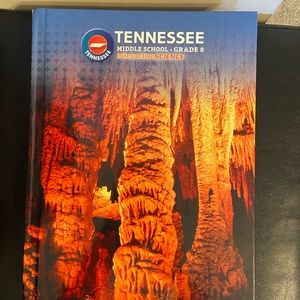 Tennessee middle school grade 8 interactive science Pearson , brand new